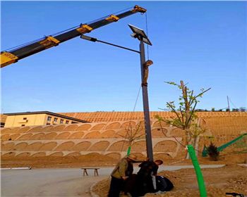 紅巖河水庫路燈亮化 紅巖河水庫路燈亮化